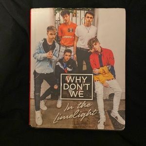 Why Don't We in the limelight book